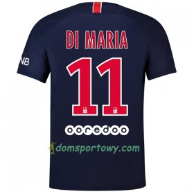 Koszulka Paris Saint-Germain Di Maria 11 Domowe Koszulki Piłkarskie 2018-2019 Krótki Rękaw